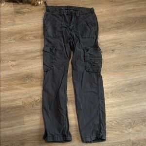 American Eagle Baggy Black Cargo Pants